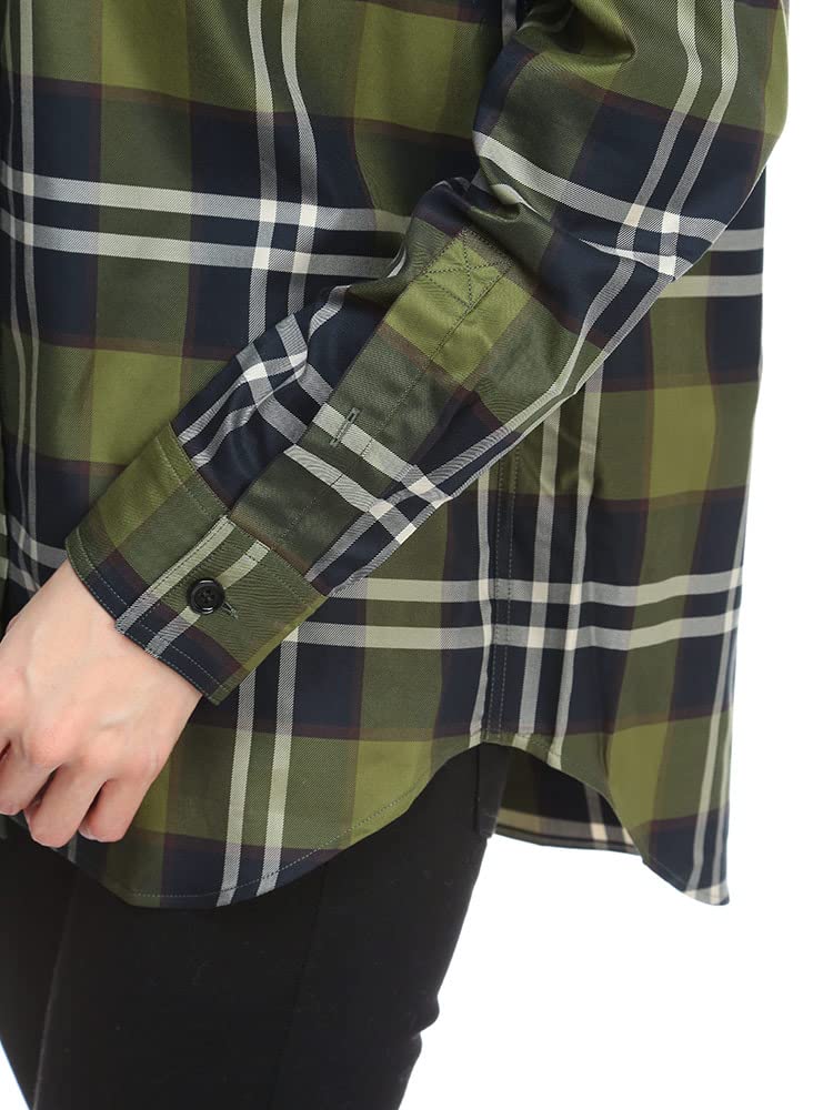 バーバリーロンドン　大きいサイズ　シャツ　ブラウス　チェック　グリーン　緑 2025年最新】BURBERRY LONDON カラー：グリーン系 長袖の人気